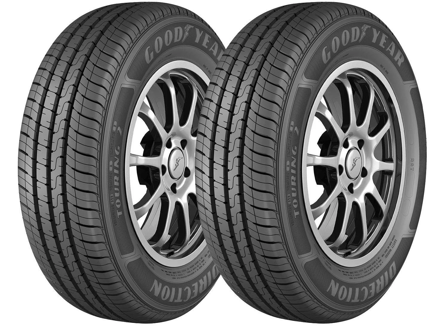 Kit 2 Pneus Aro 14” 175/65R14 Goodyear 86H