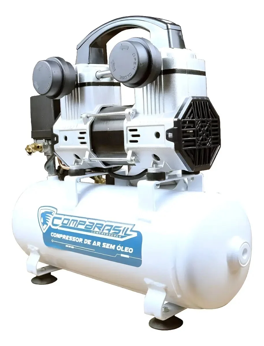 Compressor De Ar Portátil 8l 1,1 Hp 1100-8l Compbrasil