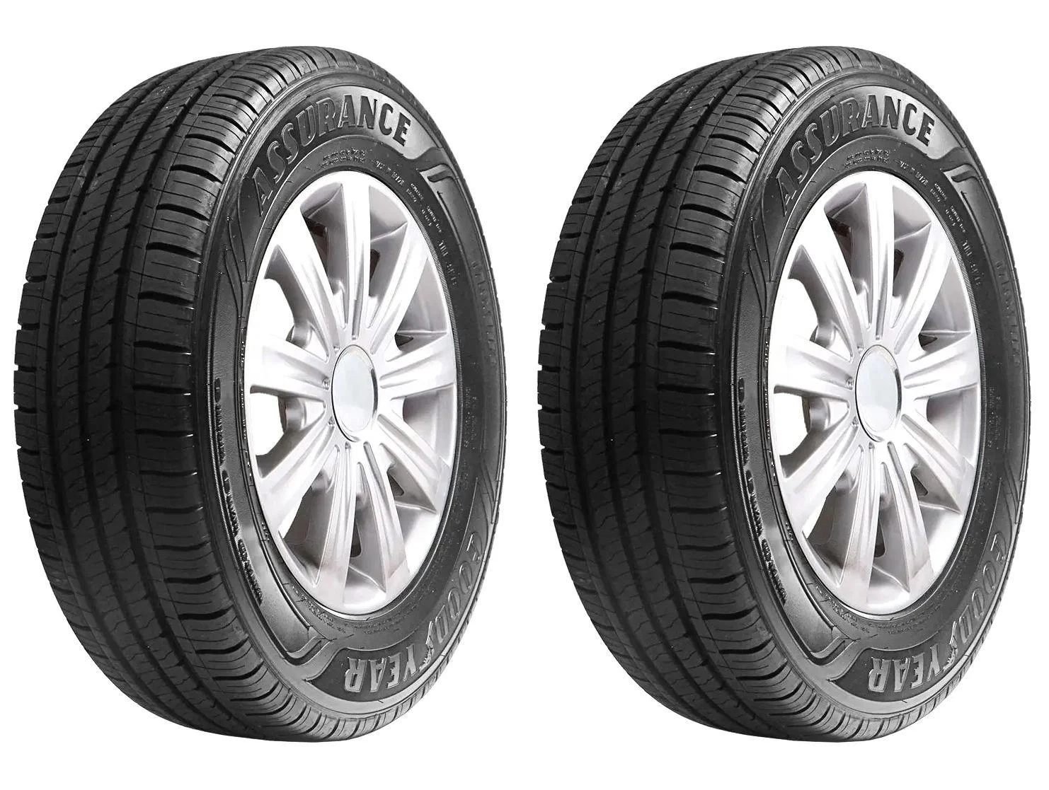 Kit 2 Pneus14” 185/70R14 Goodyear 88H Maxlife