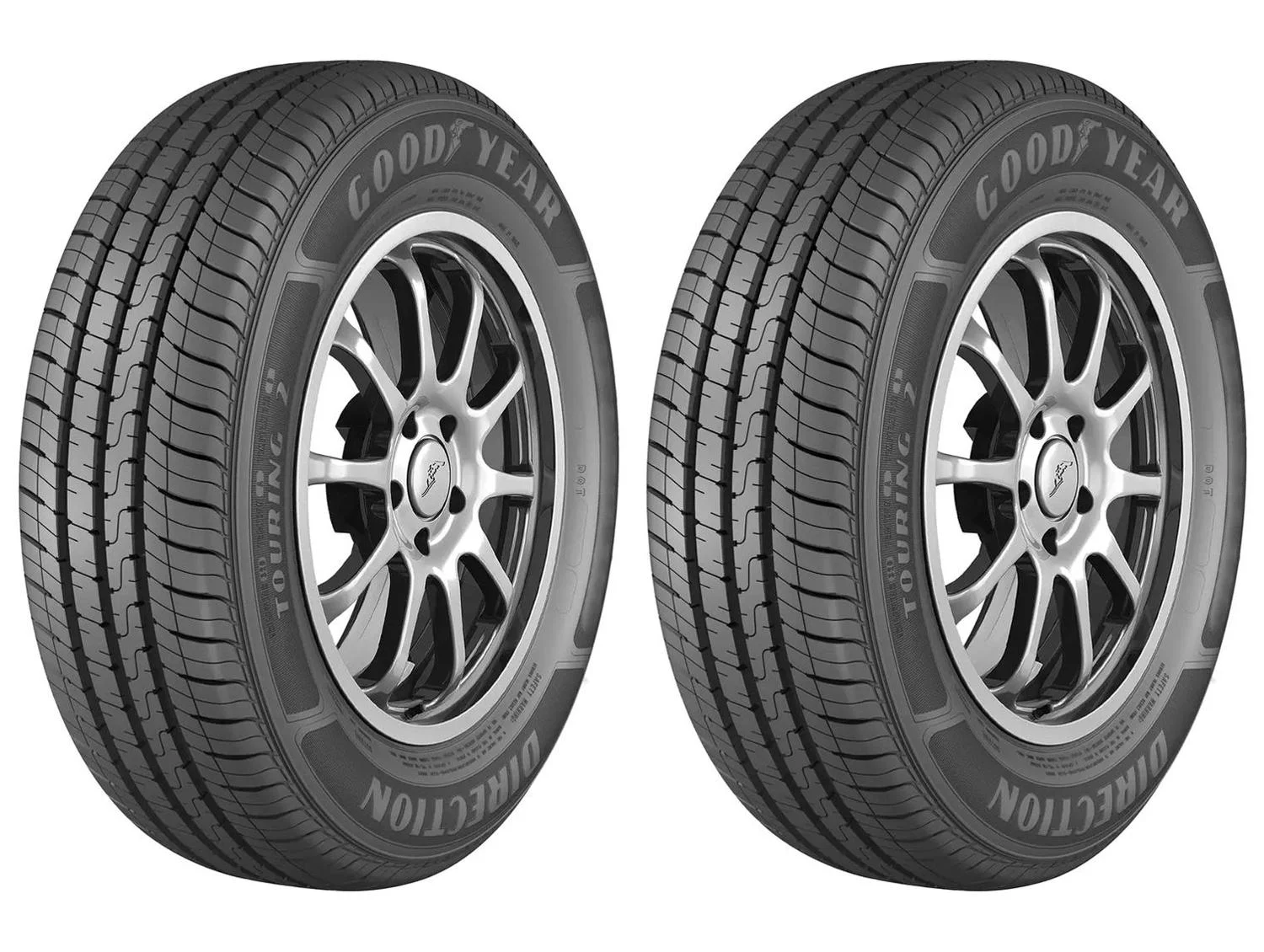 Kit 2 Pneus Aro 13” 165/70R13 Goodyear 83T