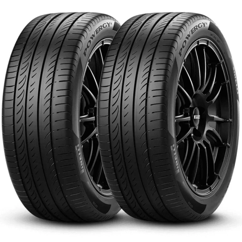 Kit 2 Pneu Aro 17 225/45R17 Pirelli Powergy 91W
