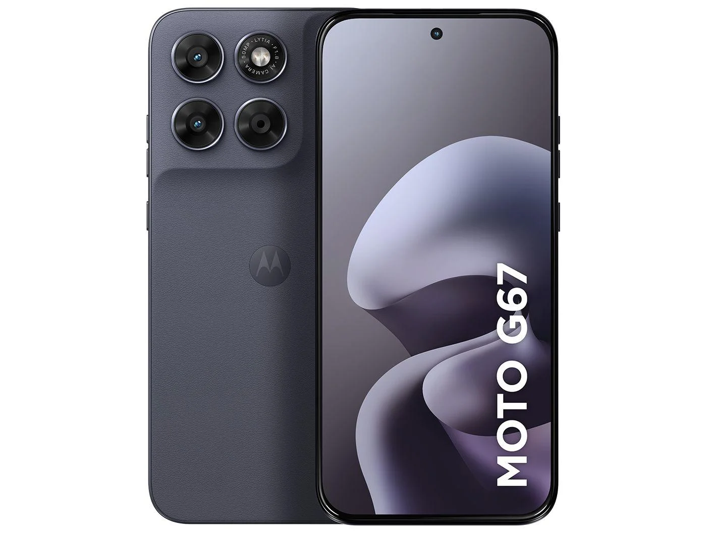 Smartphone Motorola Moto G67 5G 256GB 12GB (4GB RAM + 8GB RAM Boost) Câmera 50MP Sony Lytia 600 Tela 1.5K Extreme Amoled 120Hz Ultrarresistente