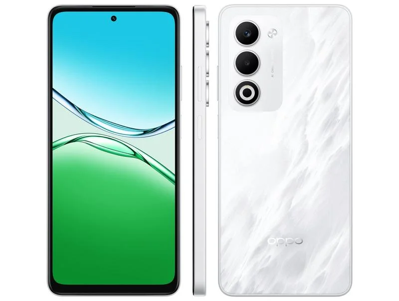 Smartphone OPPO A5 256GB 6GB RAM Física, 6GB RAM Virtual Bateria 6000 mAh Câmera AI 50MP