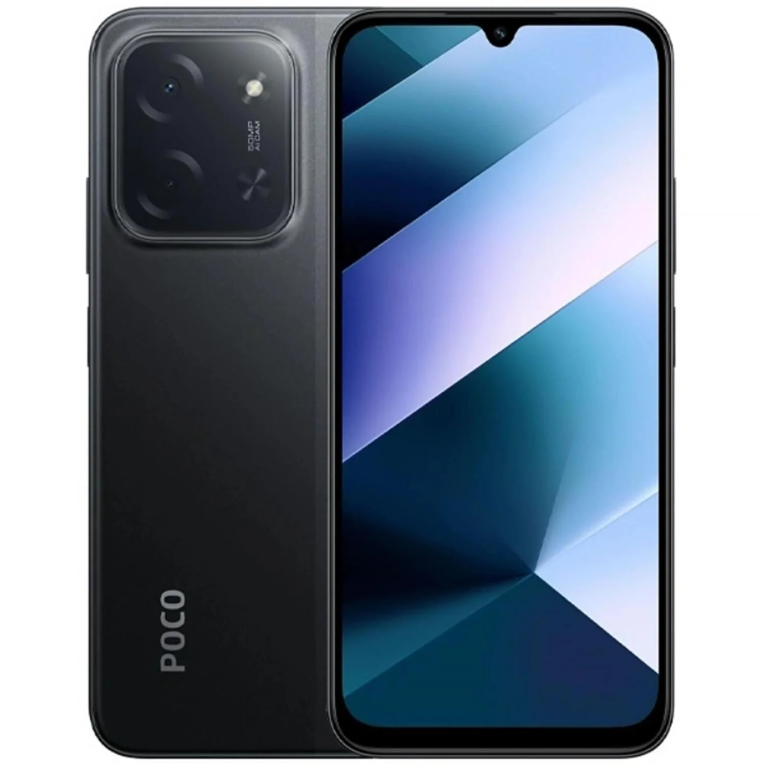 Smartphone Xiaomi Poco C85 NFC Dual SIM de 256B 8GB RAM de 6.9" 50MP 13MP - Negro (Preto)