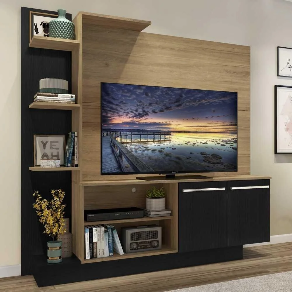 Estante TV 55" e 2 portas Denver Multimóveis V2473