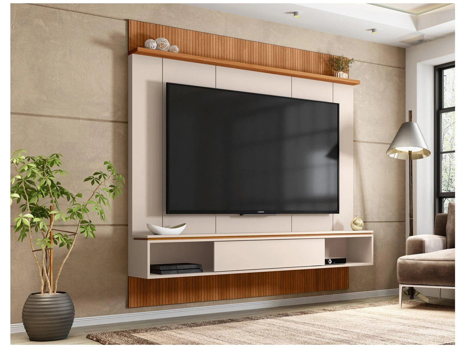 Painel para TV até 65” Caemmun Vênu
