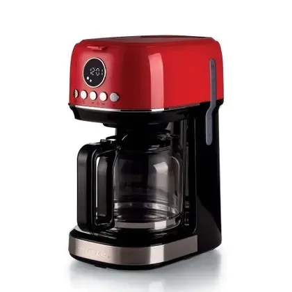Máquina De Café Programável Moderna Ariete Vermelho