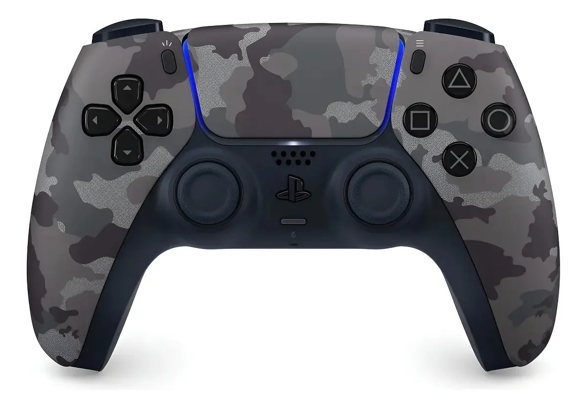 Controle joystick sem fio Sony PlayStation PS5 gray camuflado
