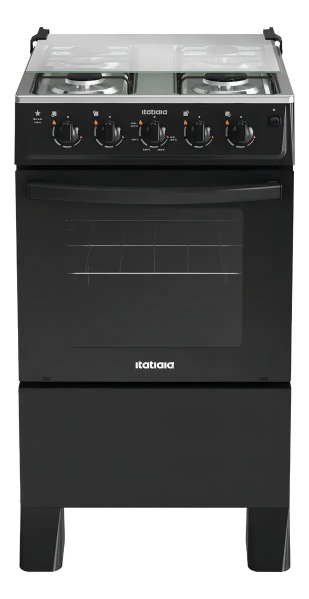 Fogão Itatiaia Star New 4 Bocas Mesa Inox Forno 48l