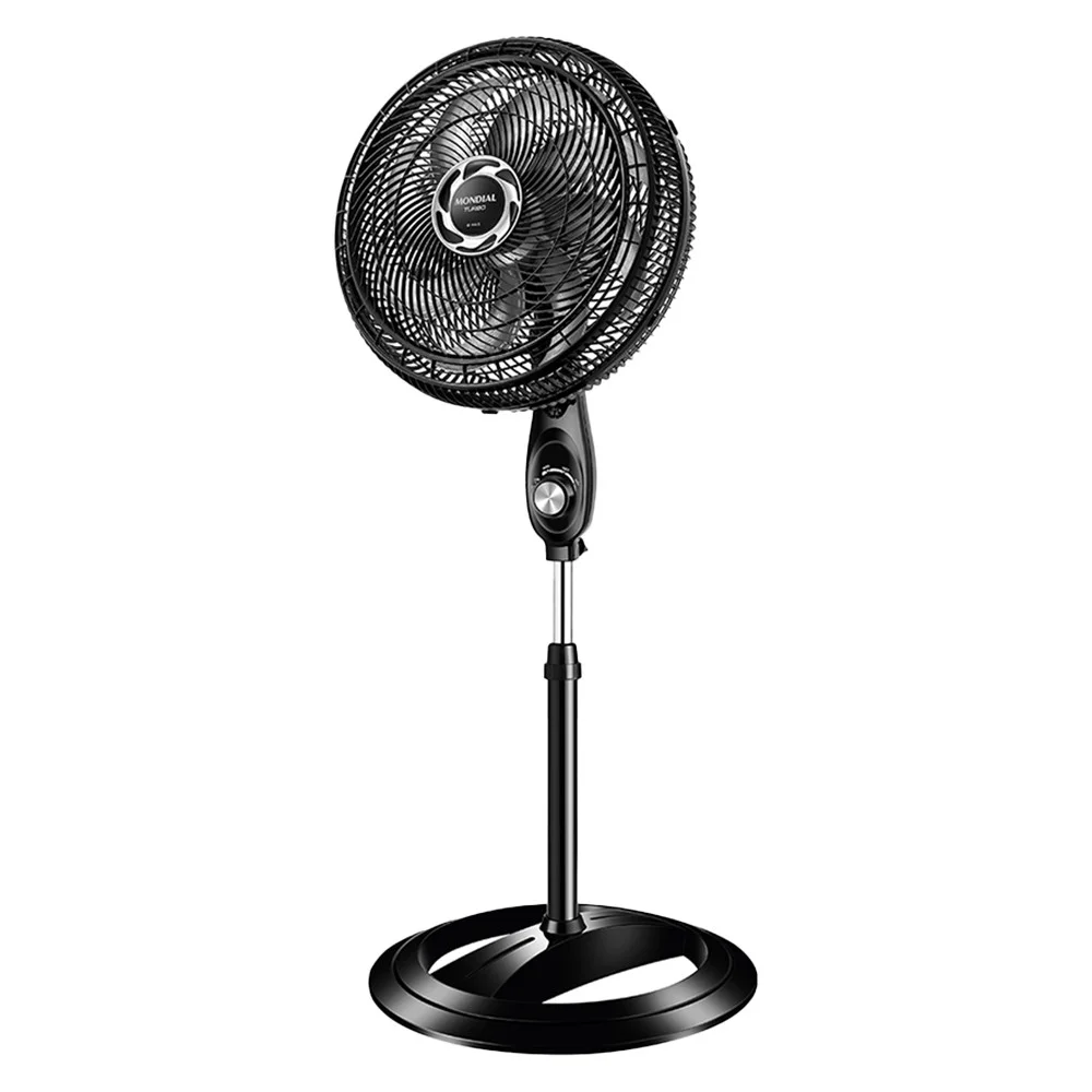 Ventilador de Coluna Mondial Turbo 40cm 8 Pás 3 Velocidades NVT-40C-8P-NB 140W
