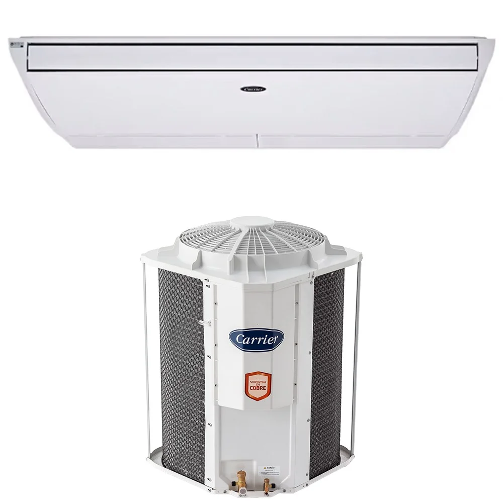 Ar-Condicionado Piso Teto 36.000 BTUs Carrier Experience Springer Frio