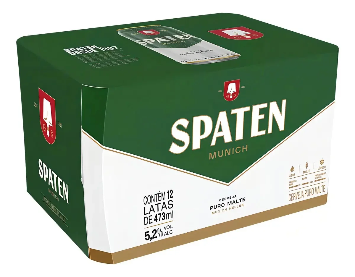 Cerveja Spaten 12x473ml